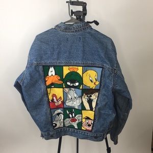 Oversized denim jacket SMALL